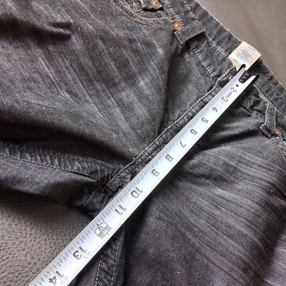 True Religion Pants Mens 38x34 Ricky Corduroy Straight Leg Flap Pocket Classic